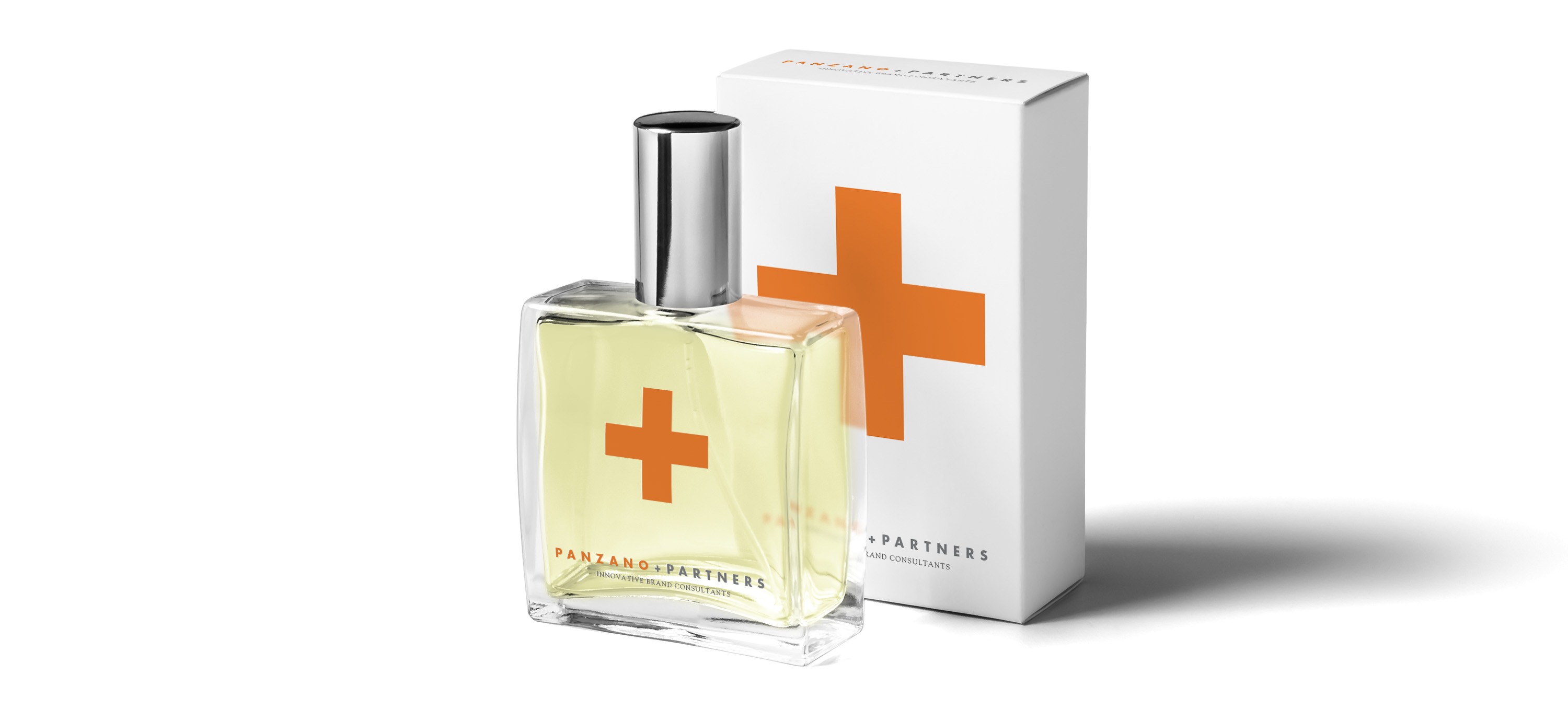 Panzano mark on perfume bottle and box