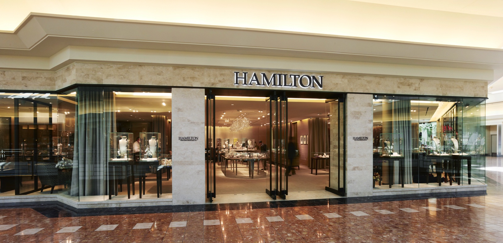 Hamilton Jewelers, storefront